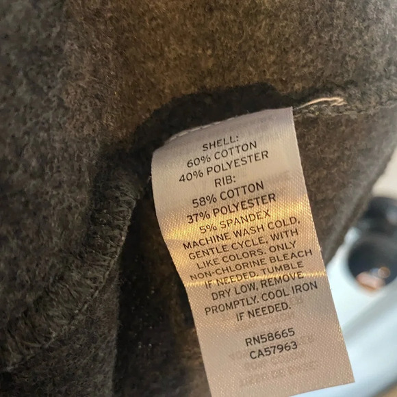 Treasure & Bond Grey Sweatshirt Midi Dress Plus Size Sweater Dress 3X - Picture 7 of 8